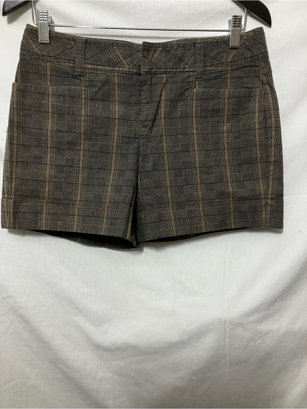 Ricki's Brown Plaid Bermuda Shorts